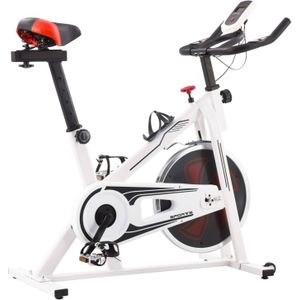 VidaXL-Hometrainer-met-hartslagsensoren-wit-en-rood