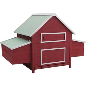 vidaXL-Kippenhok-157x97x110-cm-hout-rood