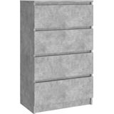 vidaXL-Dressoir-60x35x98,5-cm-bewerkt-hout-betongrijs