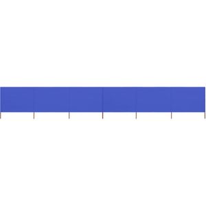 vidaXL-Windscherm-6-panelen-800x160-cm-stof-azuurblauw