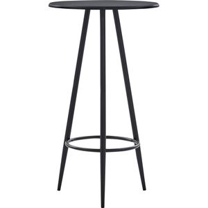 Vidaxl - Bartisch Schwarz 60×107,5 cm mdf