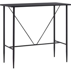 Vidaxl - Bartisch Schwarz 120 x 60 x 110 cm mdf
