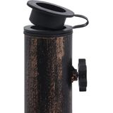 Sonnenschirmständer Bronze 12 kg 49 cm Gusseisen vidaXL