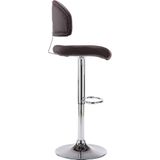 vidaXL Barhocker Braun Kunstleder