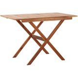 VidaXL Tuintafel 110x67x74 cm - Massief Acaciahout