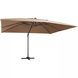 Duurzame Vervangende Parasolhoes Voor Buitenparasols Met 6/8 Baleinen, Geschikt Voor Marktparasols Van 2 Tot 4 Meter, Ronde Polyester Parasolhoes, Dark Taupe 2.5m (8.2FT) - 6 Ribs Duurzame Vervangende Parasolhoes Voor Buitenparasols Met 6/8 Baleinen, Geschikt Voor Marktparasols Van 2 Tot 4 Meter, Ronde Polyester Parasolhoes, Dark Taupe 2.5m (8.2FT) - 6 Ribs