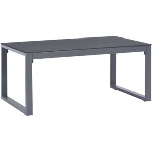 VidaXL Salontafel 90x50x40 cm Aluminium