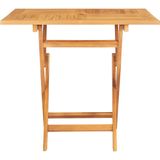 Vidaxl - Gartentisch Klappbar 85x85x76 cm Teak Massivholz
