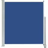 vidaXL Tuinscherm uittrekbaar 140x300 cm blauw - blauw 48347