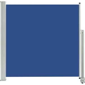 vidaXL - Tuinscherm - uittrekbaar - 160x300 - cm - blauw