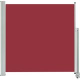 vidaXL Tuinscherm uittrekbaar 160x300 cm rood - rood 48351