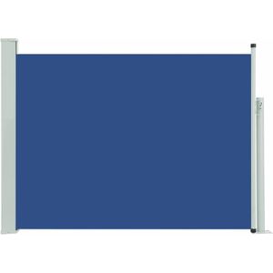 vidaXL Tuinscherm uittrekbaar 100x500 cm blauw - blauw 48384