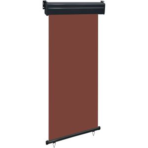 vidaXL Balkon-Seitenmarkise 105x250 cm Braun