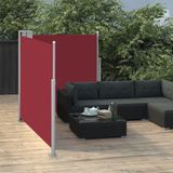 vidaXL-Windscherm-uittrekbaar-100x600-cm-rood