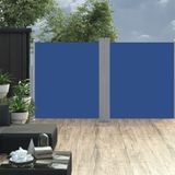 vidaXL-Windscherm-uittrekbaar-140x600-cm-blauw