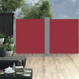 vidaXL-Windscherm-uittrekbaar-140x600-cm-rood