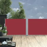 vidaXL-Windscherm-uittrekbaar-100x1000-cm-rood