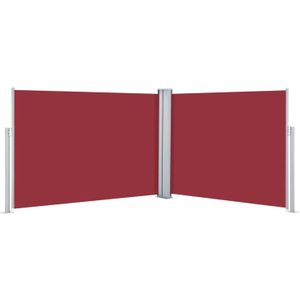 vidaXL-Windscherm-uittrekbaar-100x1000-cm-rood