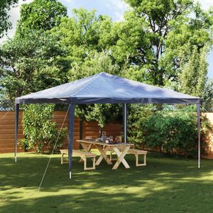 vidaXL - Partytent - 4x4 - m - blauw