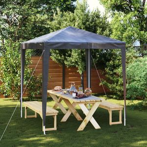 vidaXL - Partytent - professioneel - 2x2 - m - antraciet