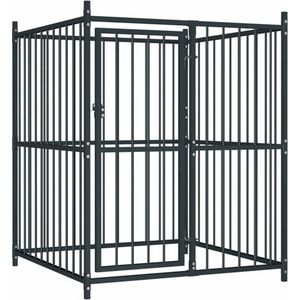 vidaXL Outdoor-Hundezwinger 120x120x150 cm