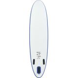 vidaXL Stand Up Paddleboardset opblaasbaar blauw en wit