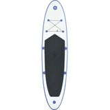 vidaXL Stand Up Paddleboardset opblaasbaar blauw en wit