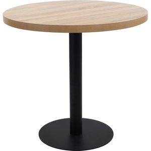 Vidaxl - Bistrotisch Hellbraun 80 cm mdf