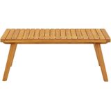 VidaXL Tuintafel 90x55x35 cm - Massief Acaciahout