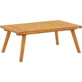 VidaXL Tuintafel 90x55x35 cm - Massief Acaciahout