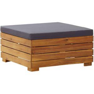 Modular-Fußhocker 1 Stk. mit Auflage Massivholz Akazie Vidaxl