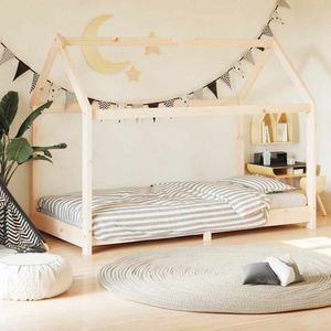 VidaXL Kinderbedframe Massief Grenenhout 80x160 cm