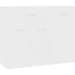 vidaXL-Dressoir-88x30x70-cm-bewerkt-hout-wit