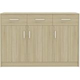 VidaXL-Dressoir-110x30x75-cm-spaanplaat-sonoma-eikenkleurig