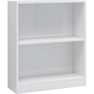 vidaXL-Boekenkast-60x24x74,5-cm-bewerkt-hout-hoogglans-wit