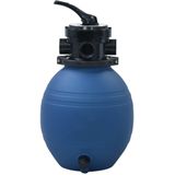 vidaXL Zwembadzandfilter met 4-positie ventiel 300 mm blauw