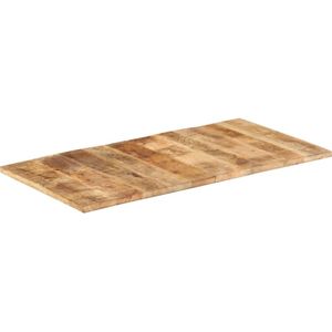 vidaXL Tafelblad 25-27 mm 120x60 cm massief mangohout