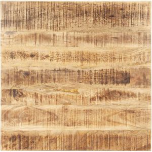 VidaXL Tafelblad 70x70 cm Massief Mangohout 25-27 mm