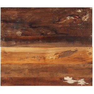 vidaXL Tischplatte Rechteckig 60x70 cm 15-16 mm Altholz Massiv