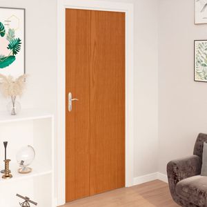 vidaXL - Meubelfolie - Lichteikenkleurig - PVC - Zelfklevend - 500x90 cm