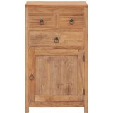 vidaXL - Dressoir - 50x30x90 - cm - massief - teakhout