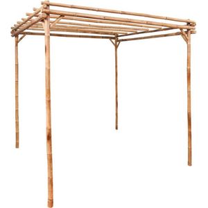 vidaXL Pergola Bambus 170×170×220 cm