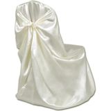 Vidaxl - Stuhlhussen für Hochzeit Bankett 12 Stk. Creme