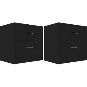 VidaXL-Nachtkastjes-2-st-40x30x40-cm-spaanplaat-zwart