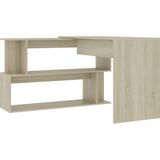 vidaXL-Hoekbureau-200x50x76-cm-bewerkt-hout-sonoma-eikenkleurig