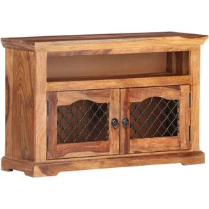 vidaXL TV-Schrank 90x30x60 cm Massivholz Akazie