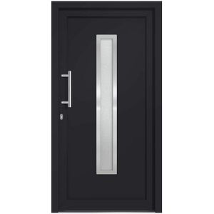 vidaXL Haustür Anthrazit 98x208 cm