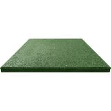 VidaXL-Valtegels-6-st-50x50x3-cm-rubber-groen