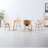 vidaXL-Eetkamerstoelen-4-st-kunstleer-en-gebogen-hout-crème