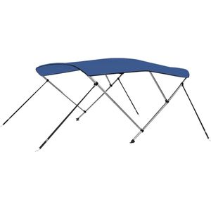 Vidaxl - 3-Bow Bimini Top Blau 183x160x137 cm Blue